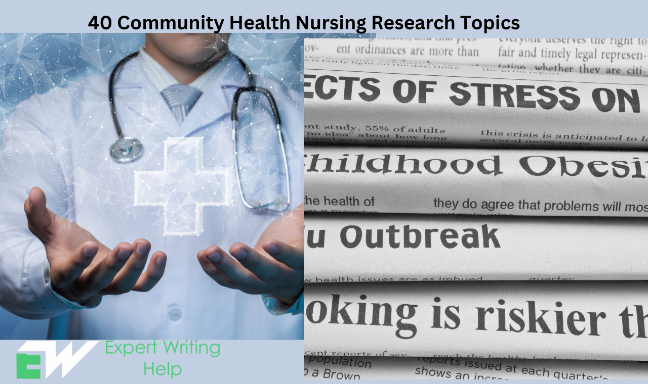 community health nursing research topics